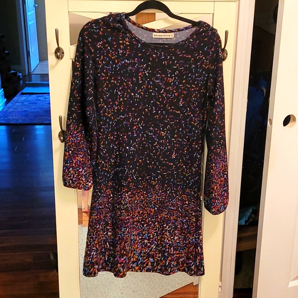 Super soft sweater dress.